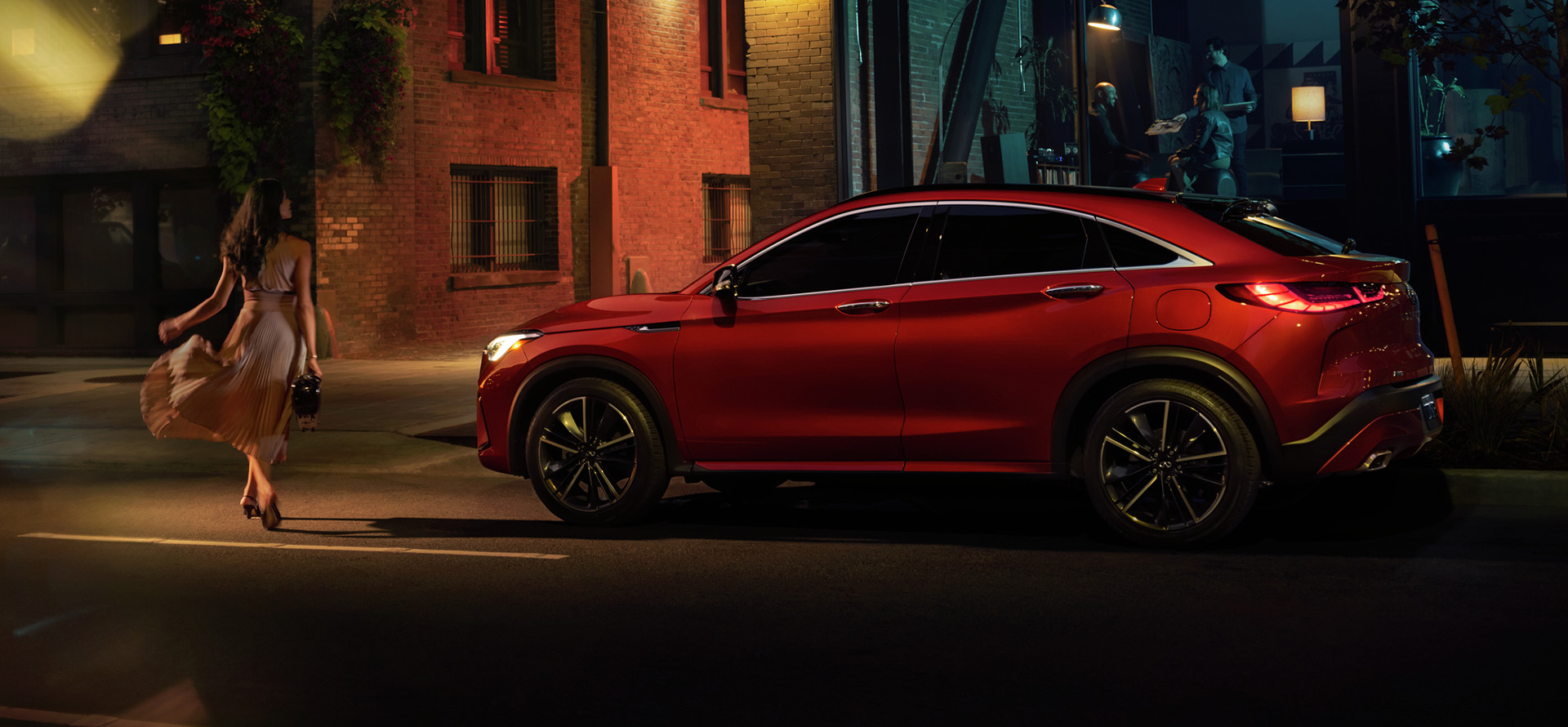Infiniti QX55 — экстерьер купе-кроссовера
